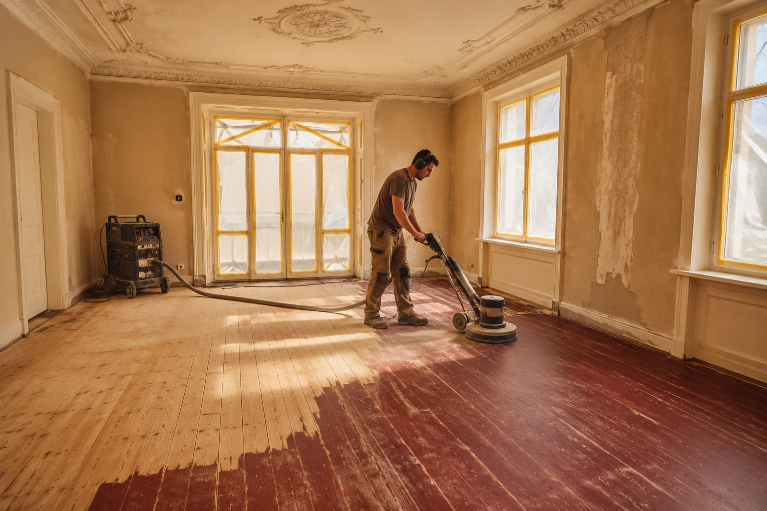 Innenausbau Raumgewerk 01619 Dielen schleifen